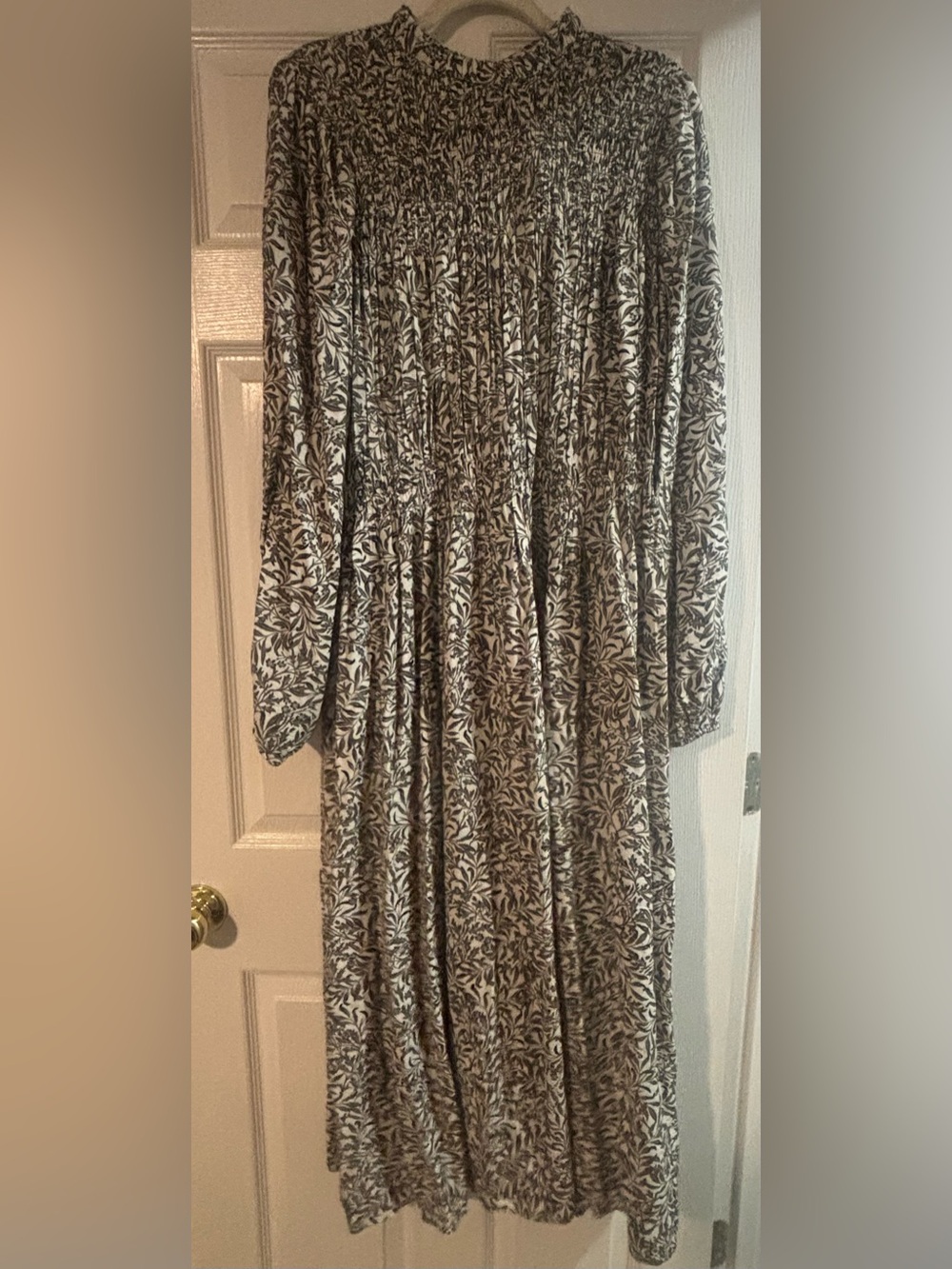 Floral Print Long Sleeve Women’s Dress H&M